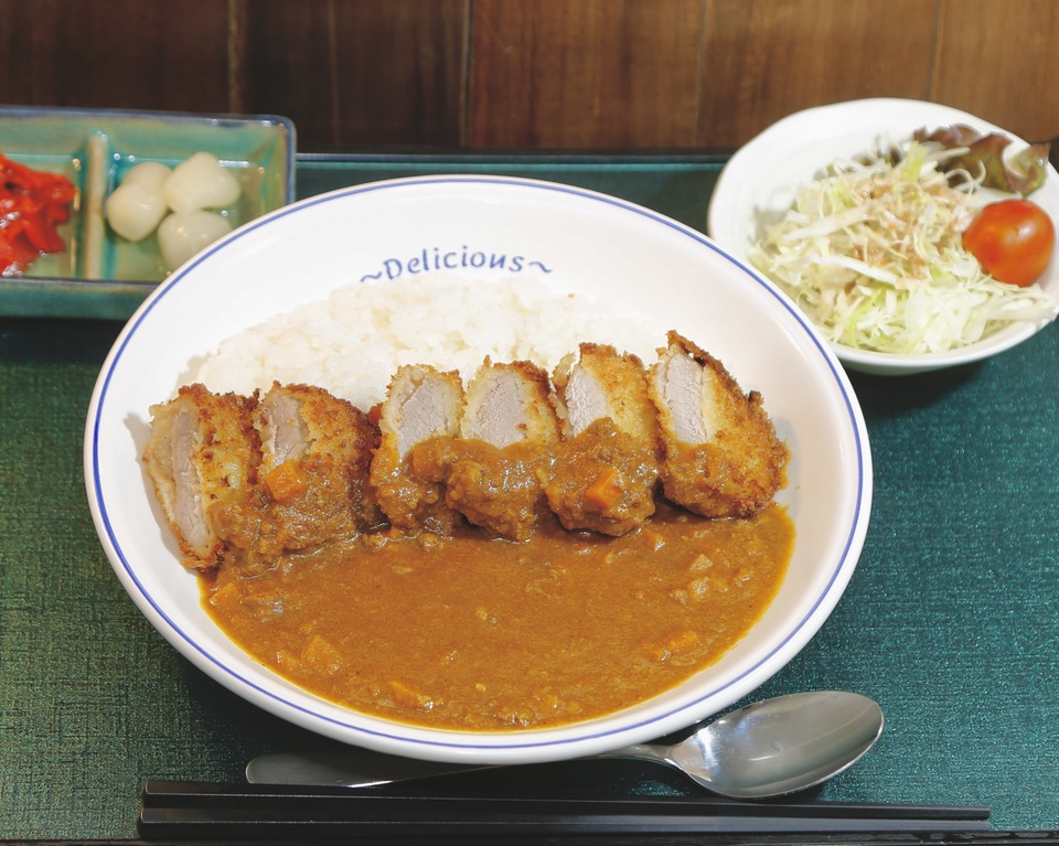 ひれかつカレーライス