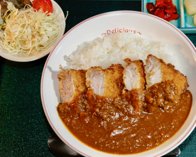 ひれかつカレーライス