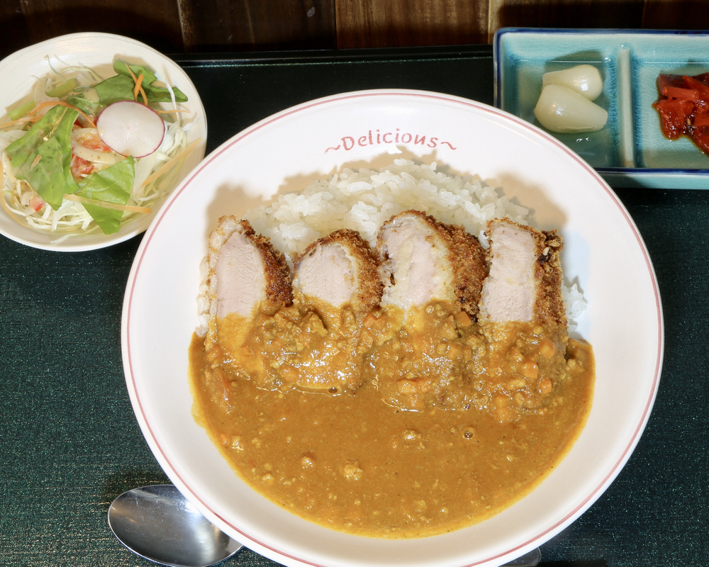 ひれかつカレーライス
